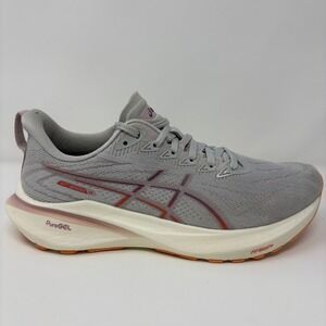 ASICS GT-2000 13 Size 8.5 Womens Grey Pink White Athletic Running Shoes 1012B666